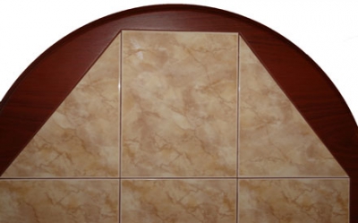 Обеденная зона: стол «Шарди О», стул «Альфа»