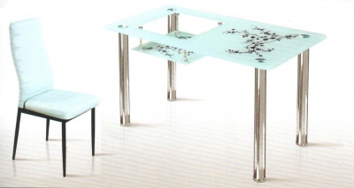 Стол обеденный В - 32 белый, стул Y-48